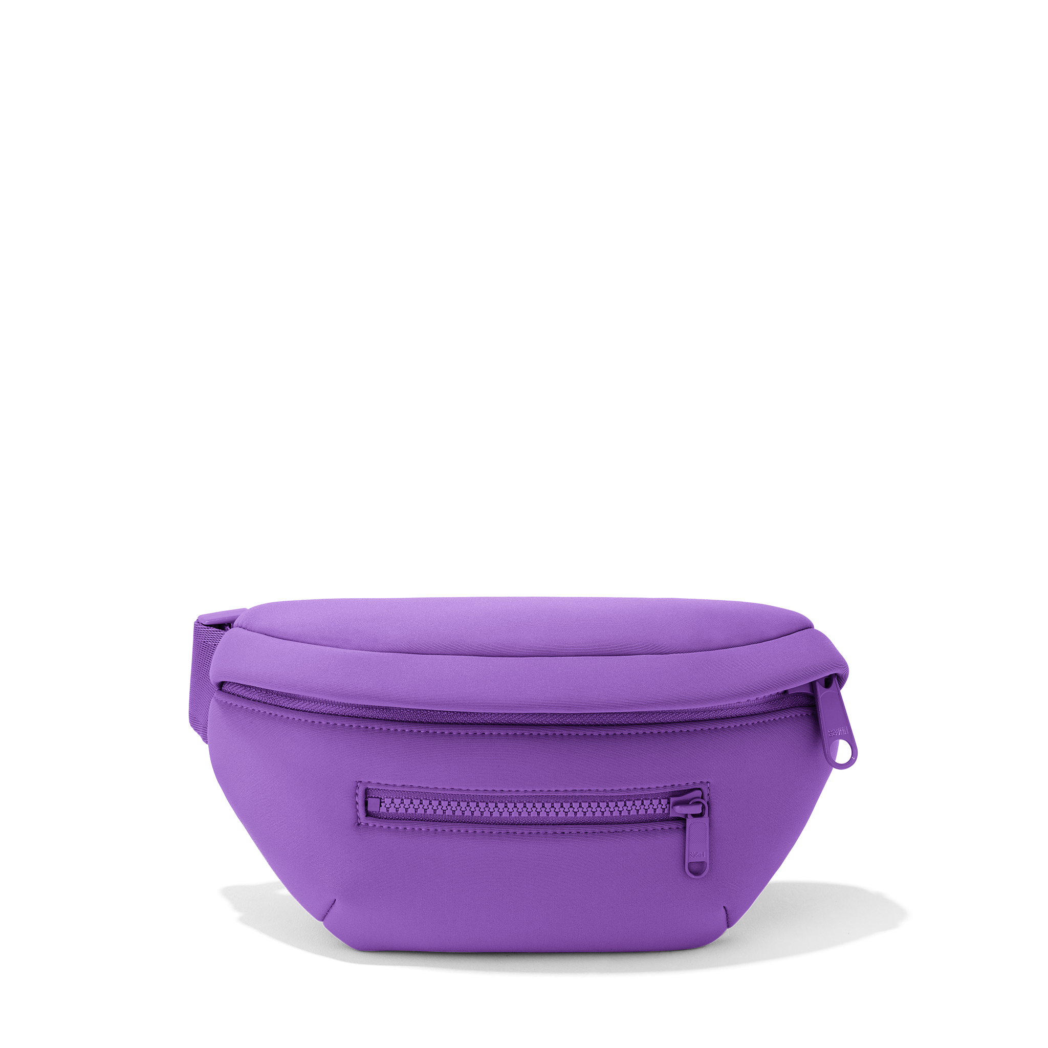 Dagne Dover Ace Fanny Pack in a bright saturated purple.