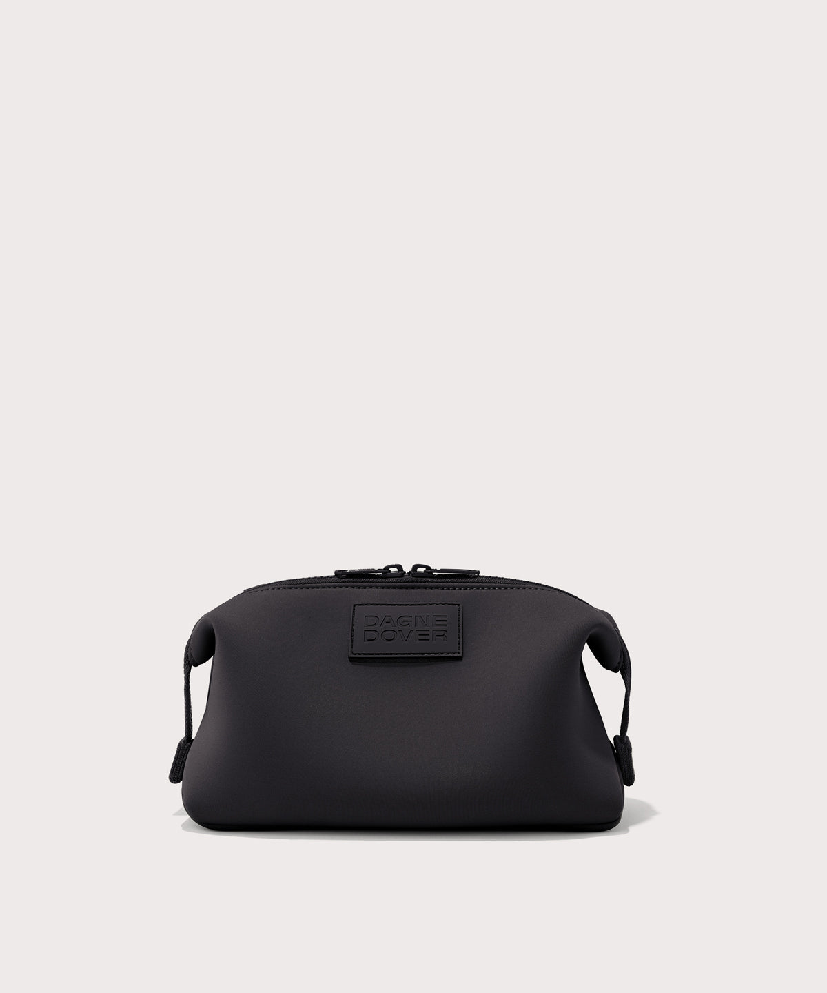 Dagne Dover Large Hunter Toiletry Bag in black.