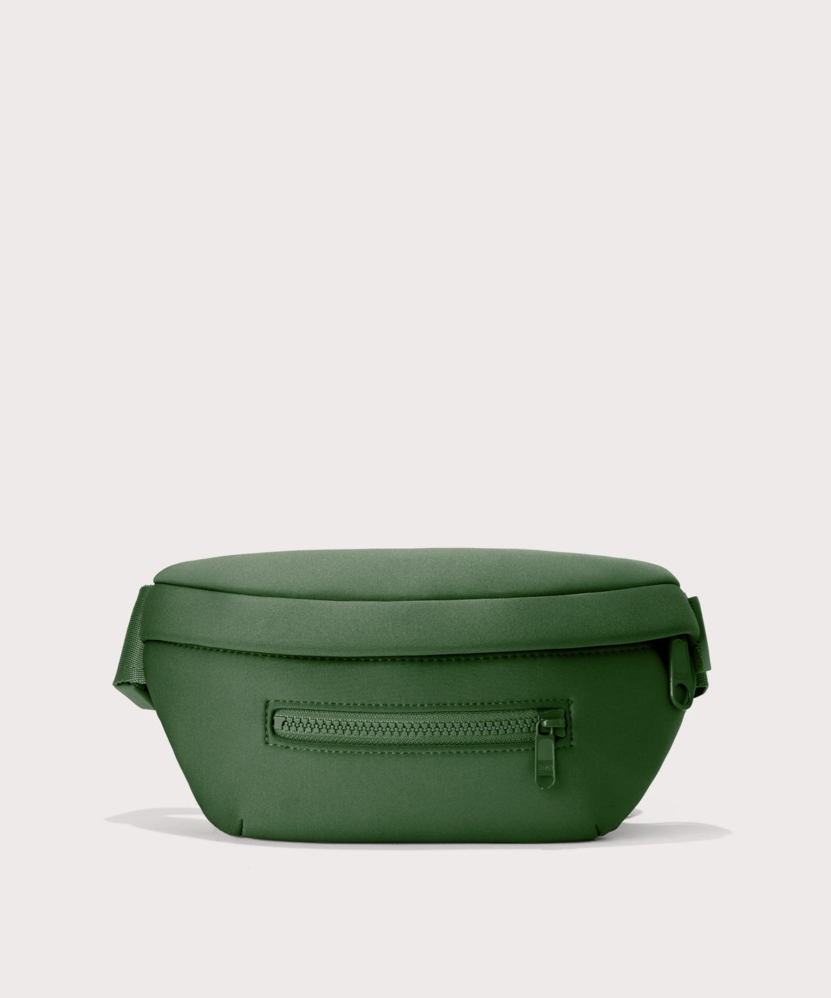 Dagne Dover Ace Fanny Pack in  a rich, classic forest green .