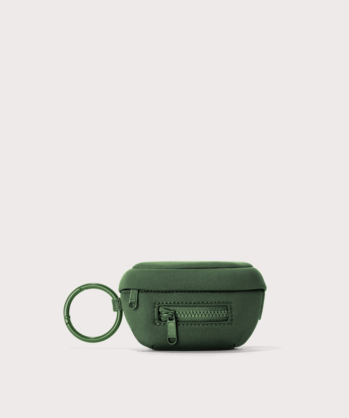Dagne Dover Ace Keychain in a rich, classic forest green