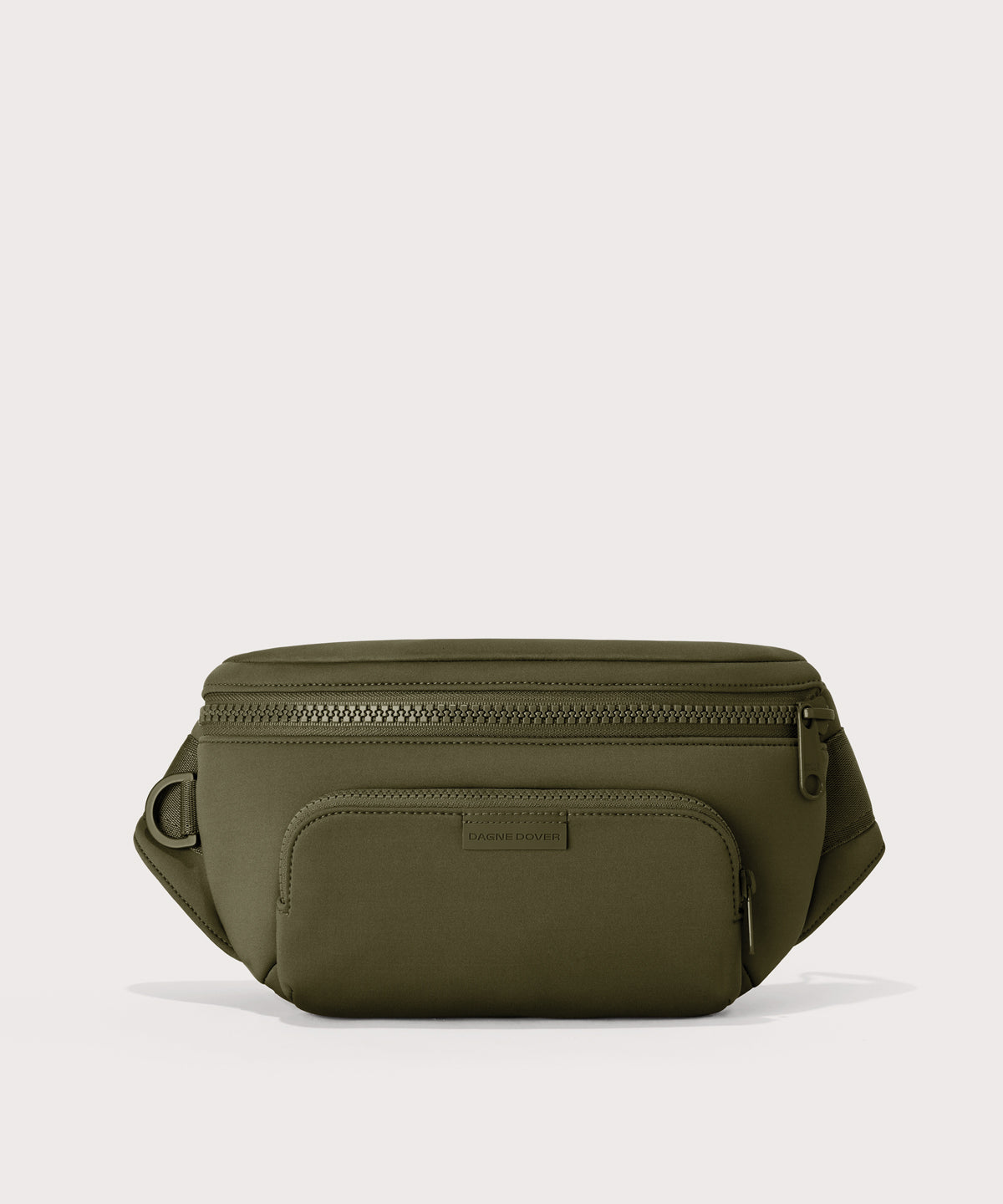 Dagne Dover jax large fanny pack in dark moss