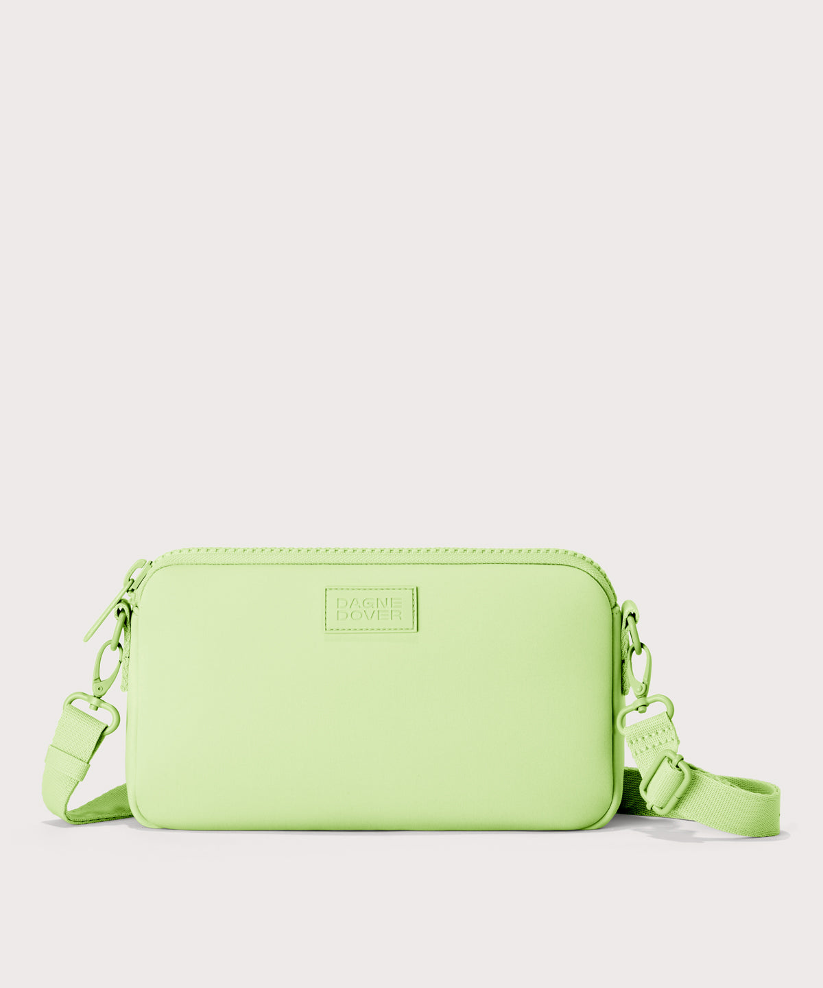 Dagne Dover Nora Shoulder Bag in matcha.