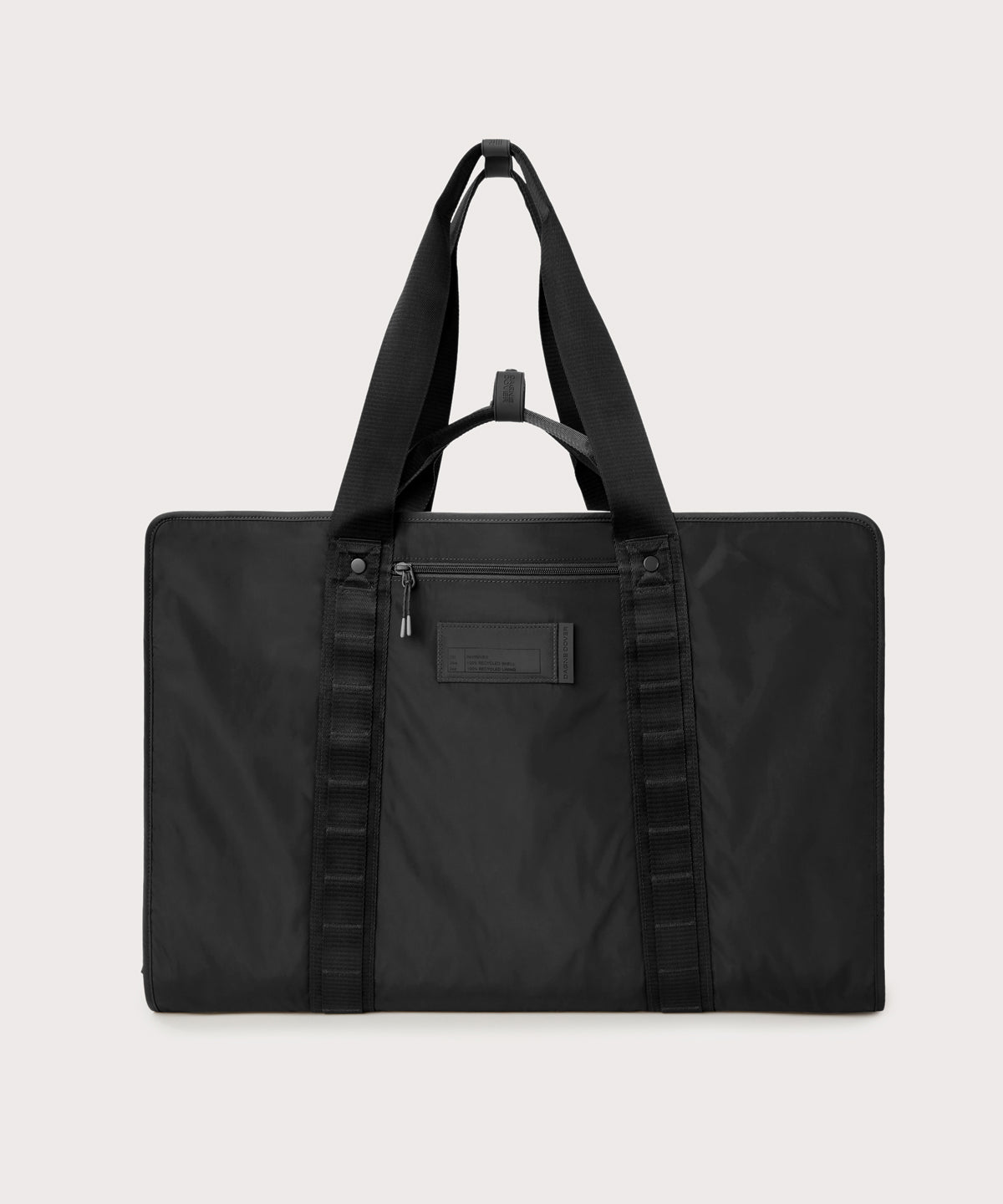 Front view of Capri garment bag in onyx