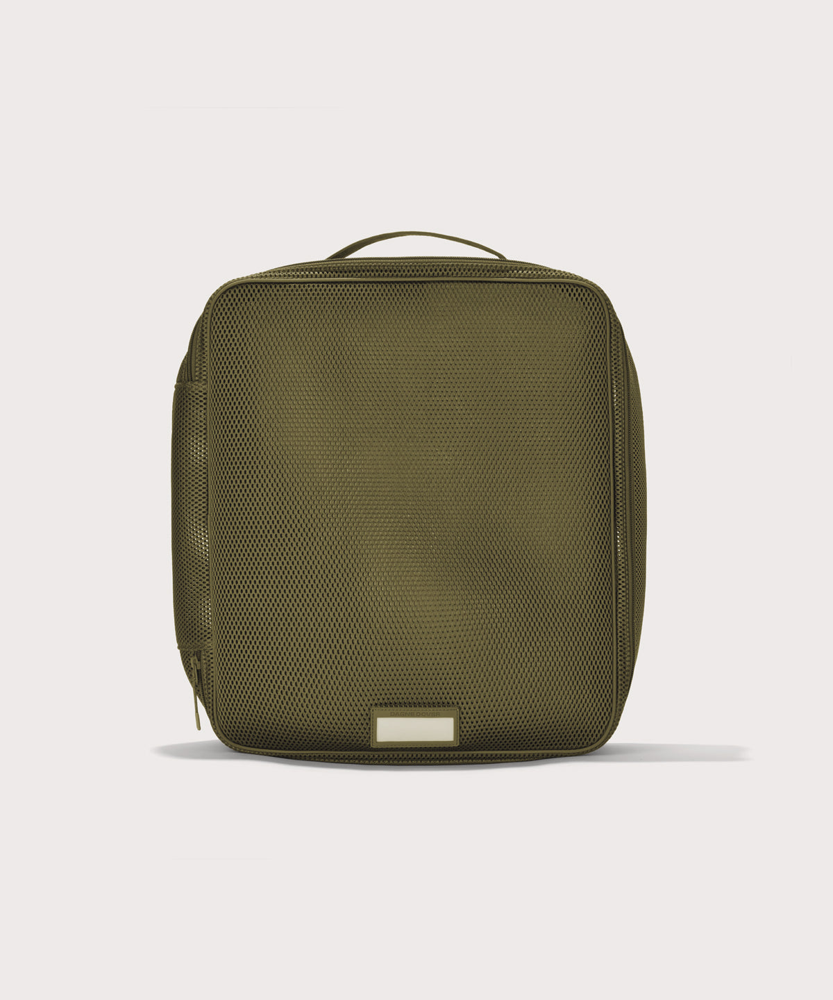 Front view of extra large Roma packing cube in dark green