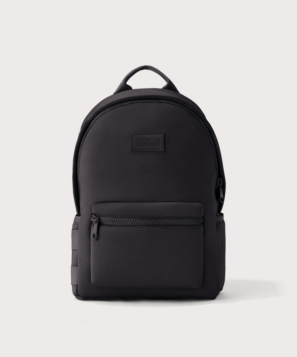 Dagne Dover large Dakota Neoprene Backpack in black.